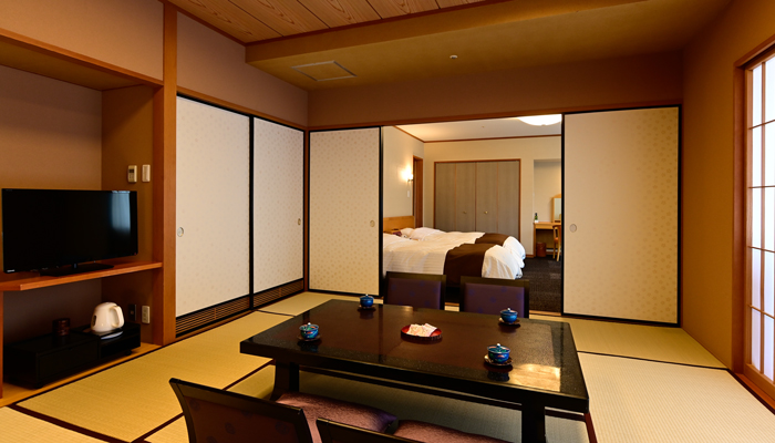 【源泉内風呂付】別館7階 特別室◆和室10畳＋洋室28平米